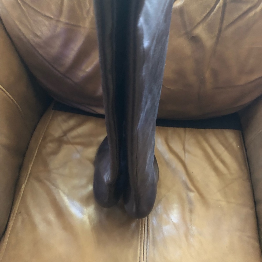 The Row Bourgeoise Leather Boots - Picture 2 of 5